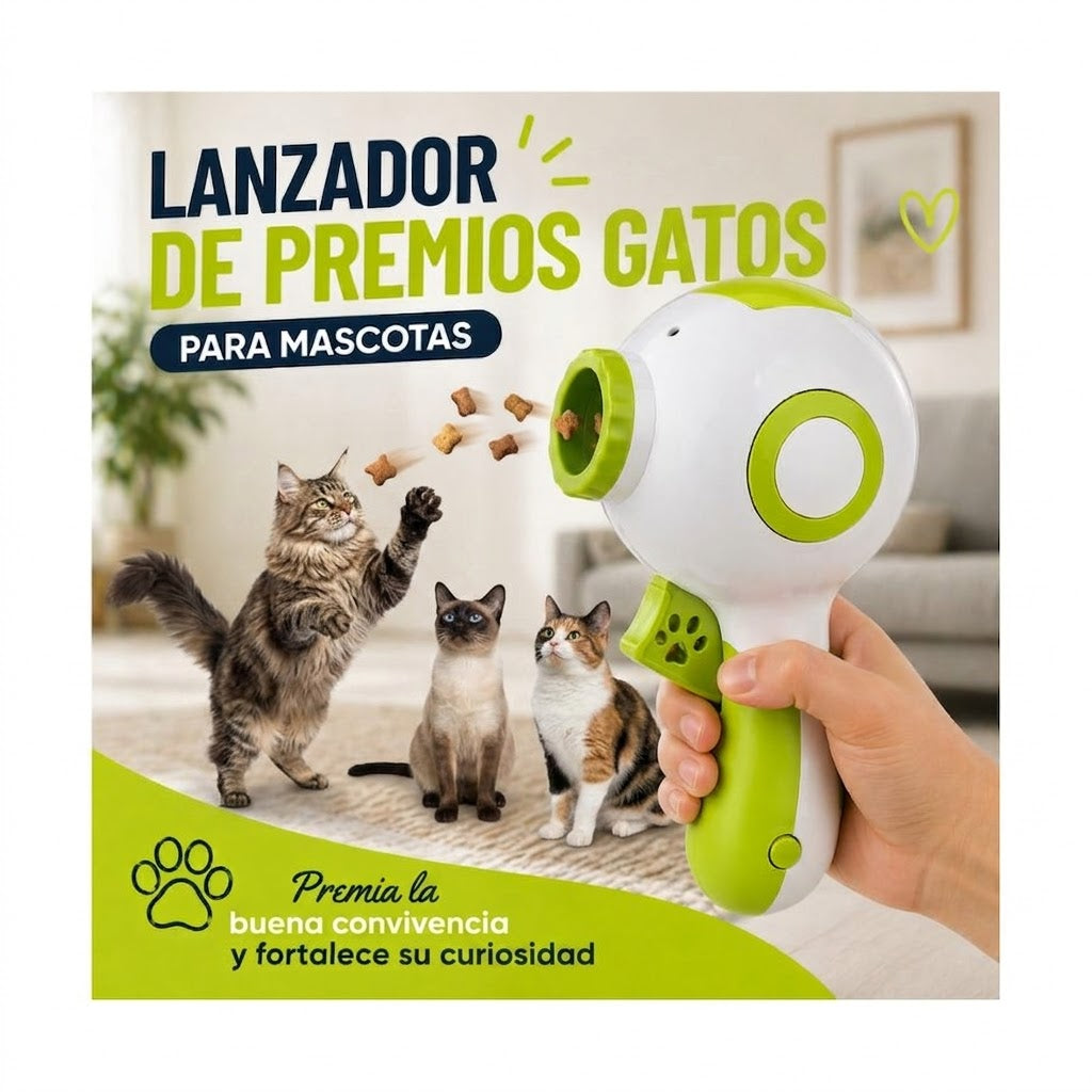 Lanzador Laser De Premios Para Mascotas