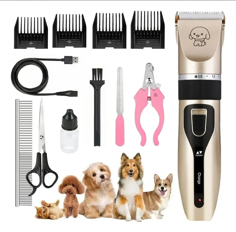 Kit Profesional De Peluqueria Y Cuidado Para Mascotas