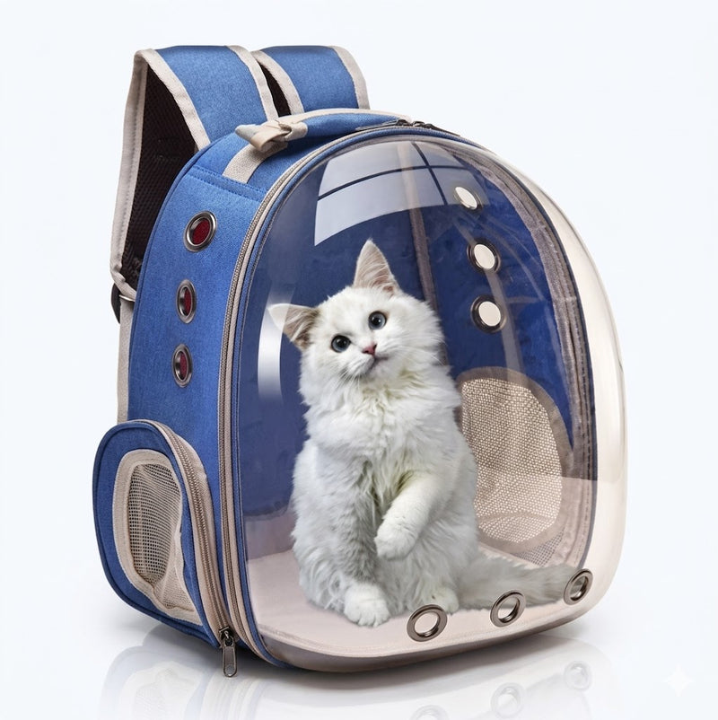 Mochila Cápsula Espacial para Mascotas