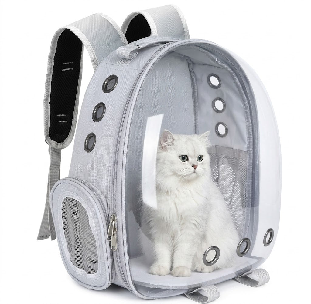 Mochila Cápsula Espacial para Mascotas