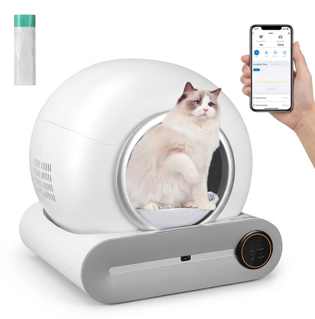 Arenero Automático Inteligente para Gatos – Nueva Generación 2025