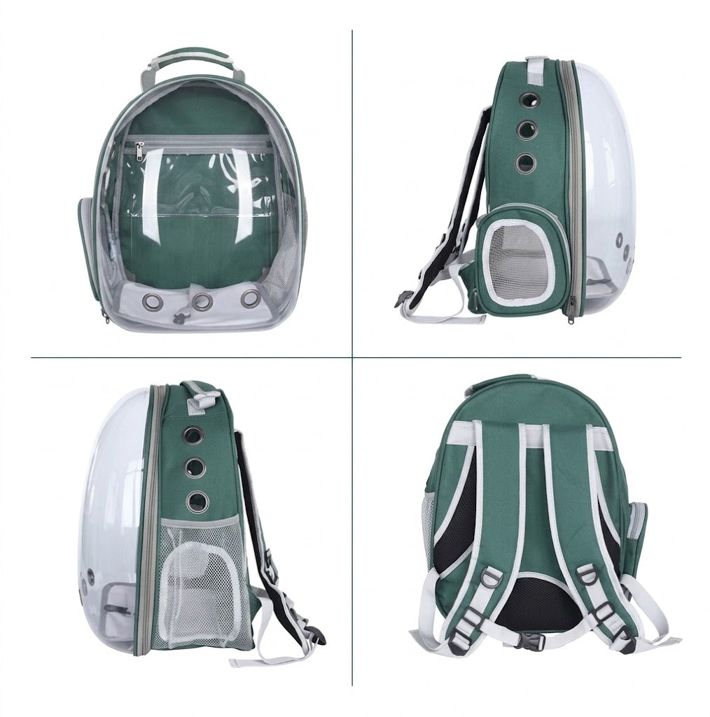Mochila Cápsula Espacial para Mascotas
