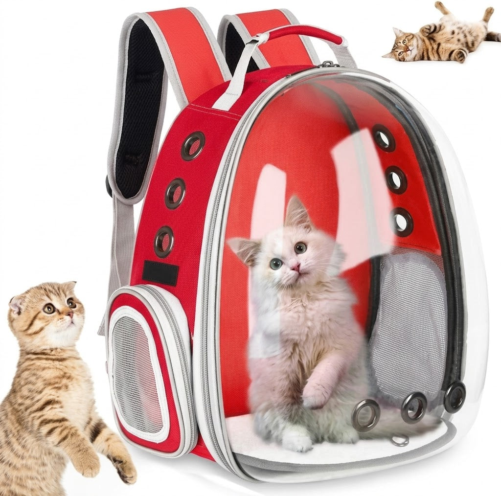 Mochila Cápsula Espacial para Mascotas