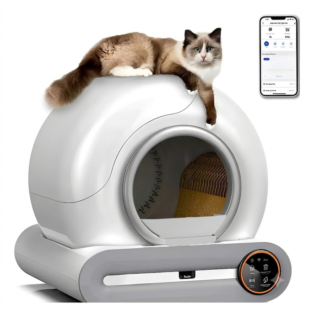 Arenero Automático Inteligente para Gatos – Nueva Generación 2025
