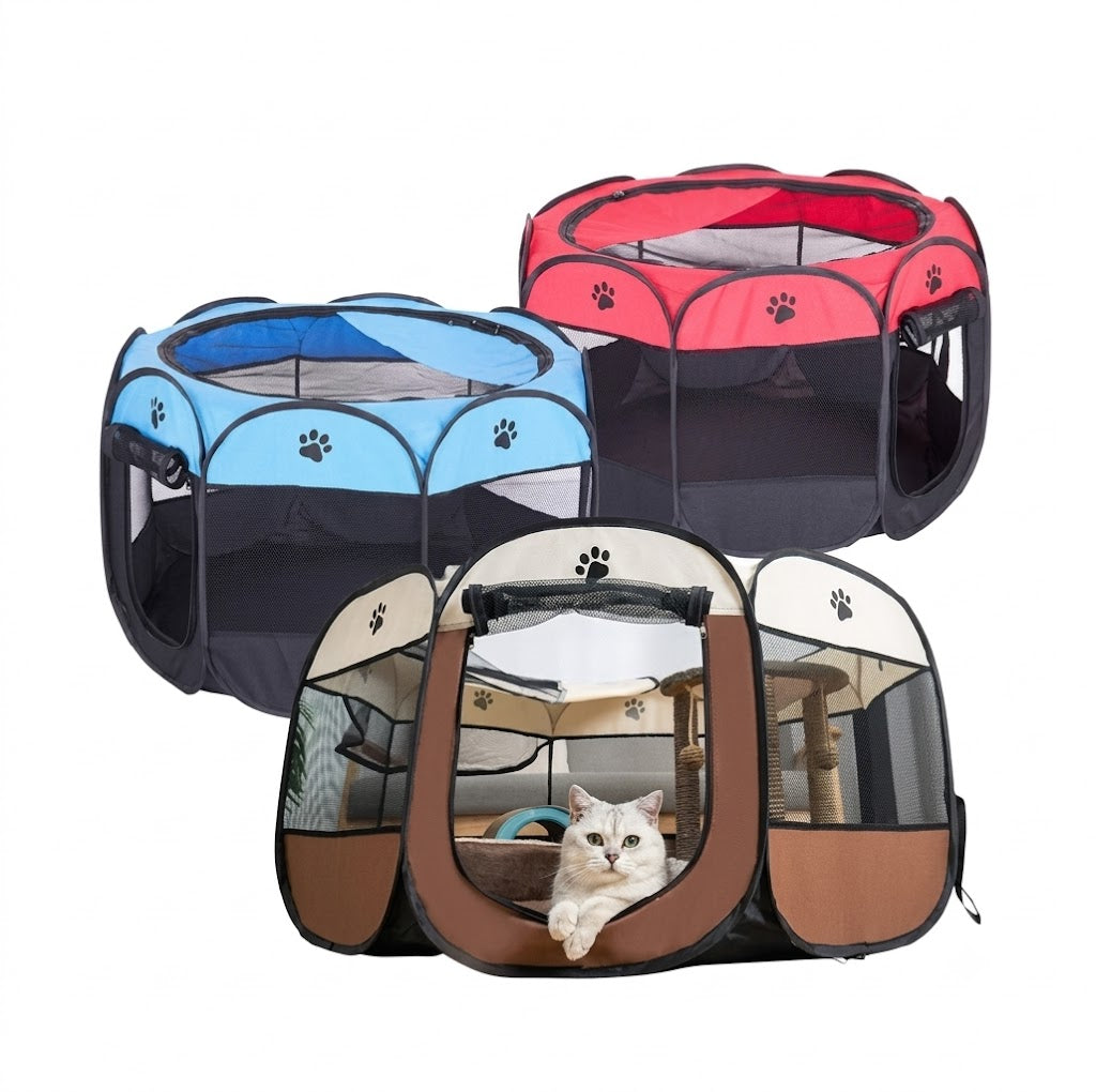 Corral Plegable para Mascotas