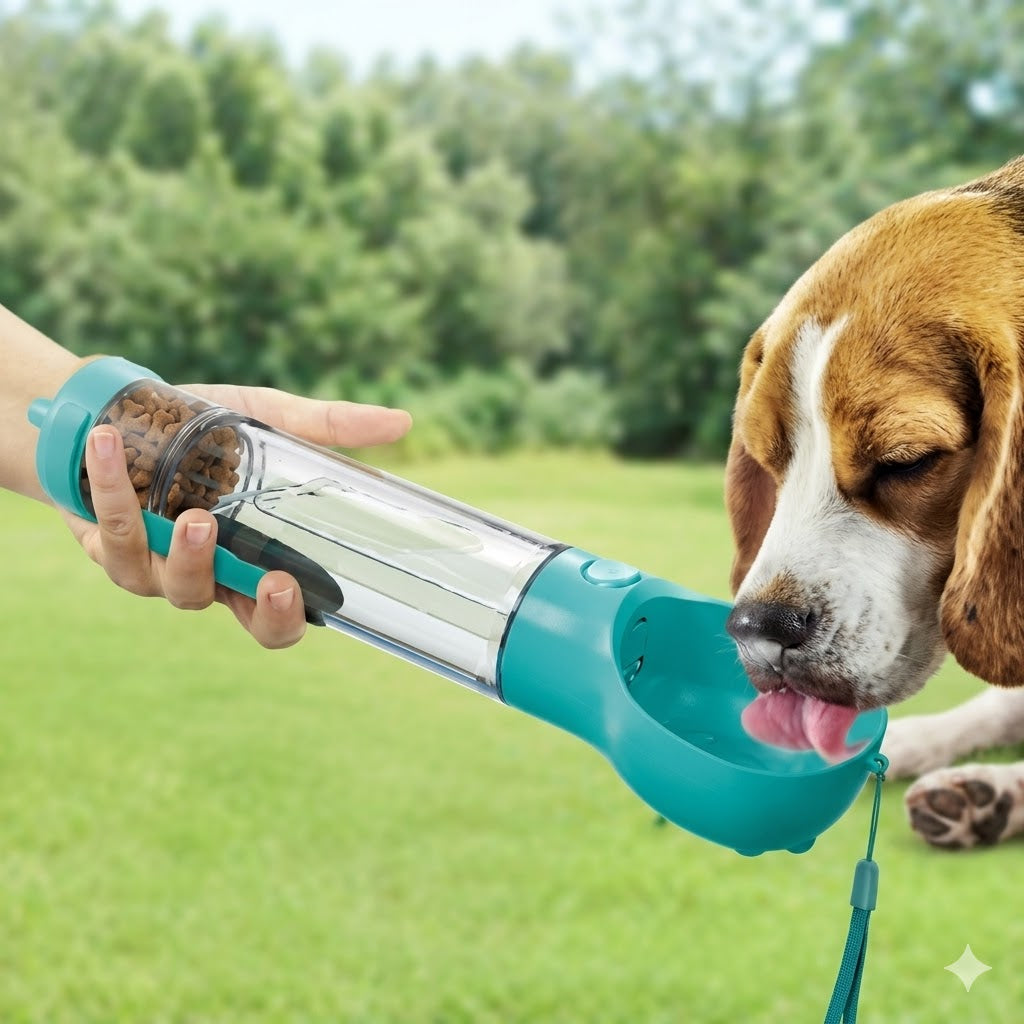 Botella Multifuncional Para Mascotas